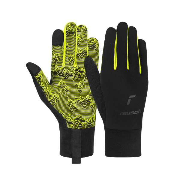 Reusch Liam TOUCH-TEC 6306105 7752 schwarz gelb 1